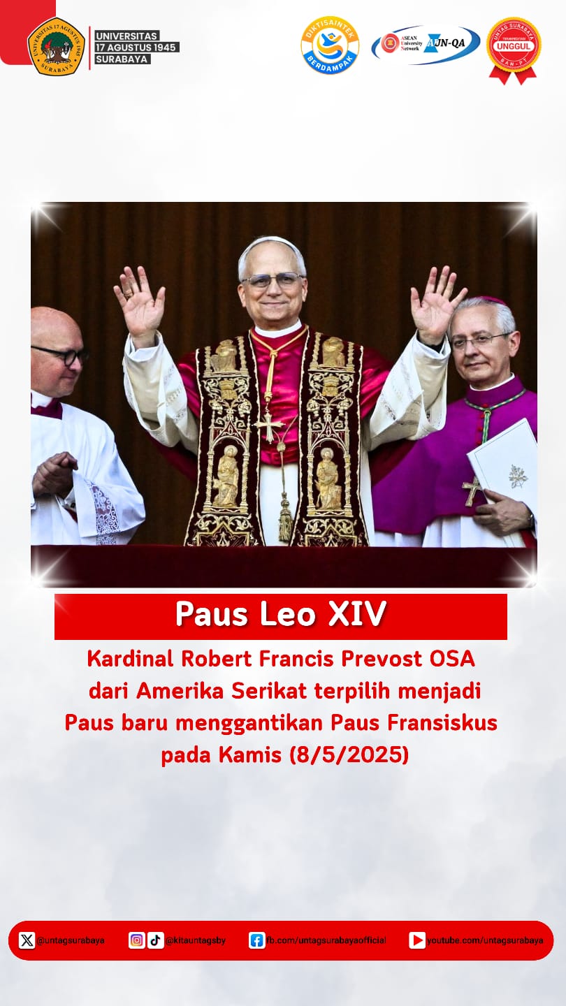 Robert Francis Prevost Terpilih sebagai Paus Baru dengan Gelar Paus Leo XIV