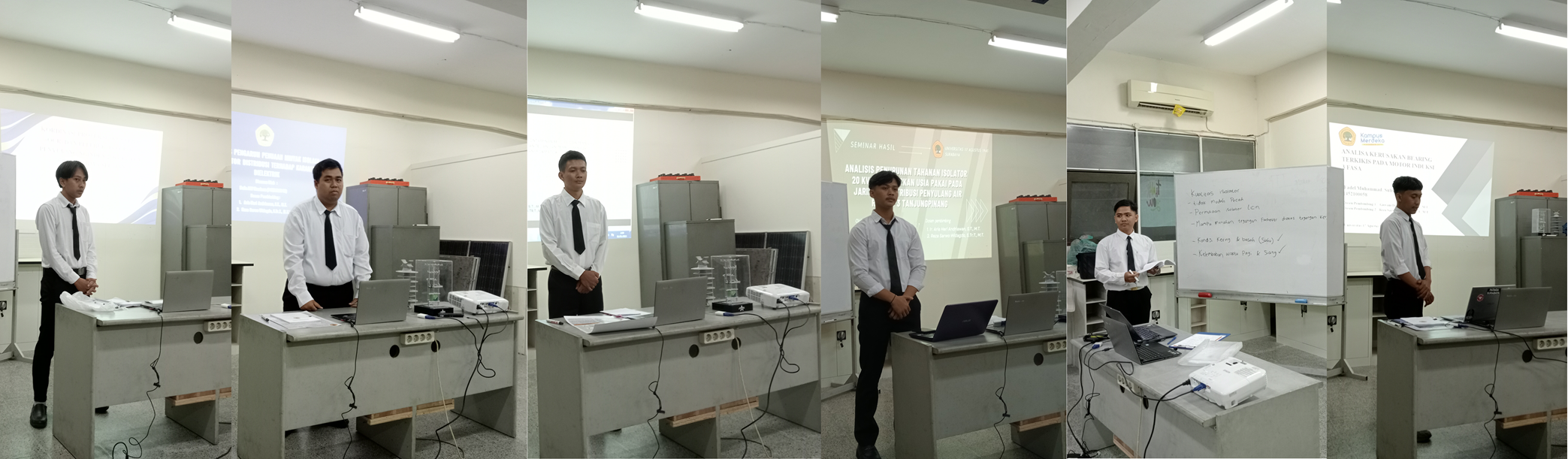 Sidang Tugas Akhir (TA) sistim tenaga prodi teknik elektro UNTAG Surabaya (01/07/2025)